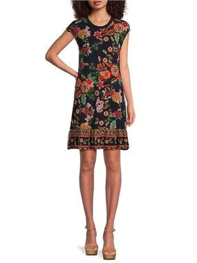 Johnny Was Janie Favorite Tank Tiered Dress - Floral Clarkwood - Medium EUC